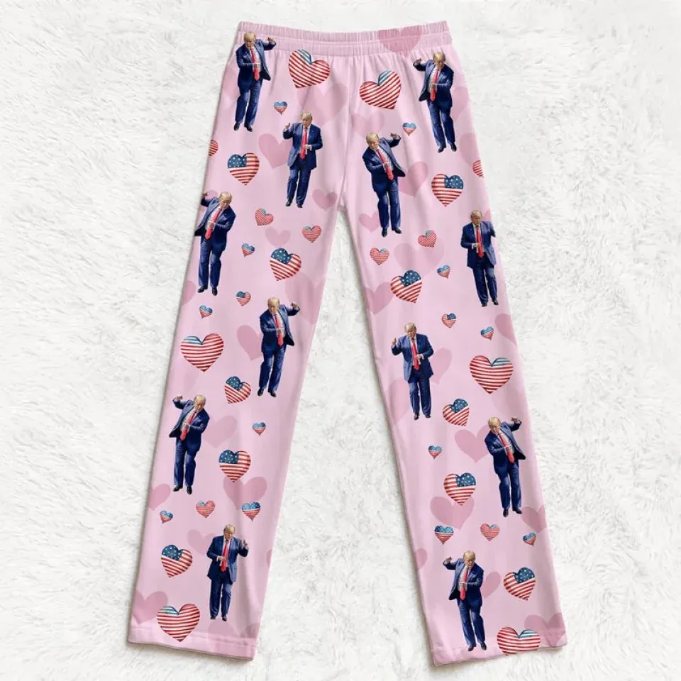 Keep The Spirit Alive - US Elections Pajama Pants - Gift For Conservative Supporters