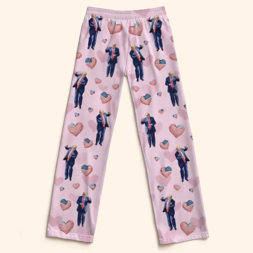 Keep The Spirit Alive - US Elections Pajama Pants - Gift For Conservative Supporters
