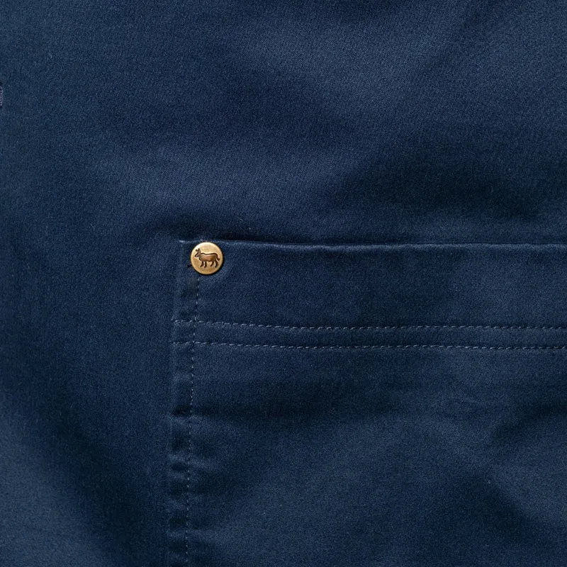 Kingsley Luxe Twill Blazer Midnight