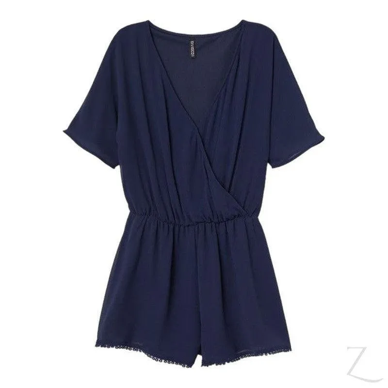 Ladies Sleeveless Summer Romper | Short | "Futhi"