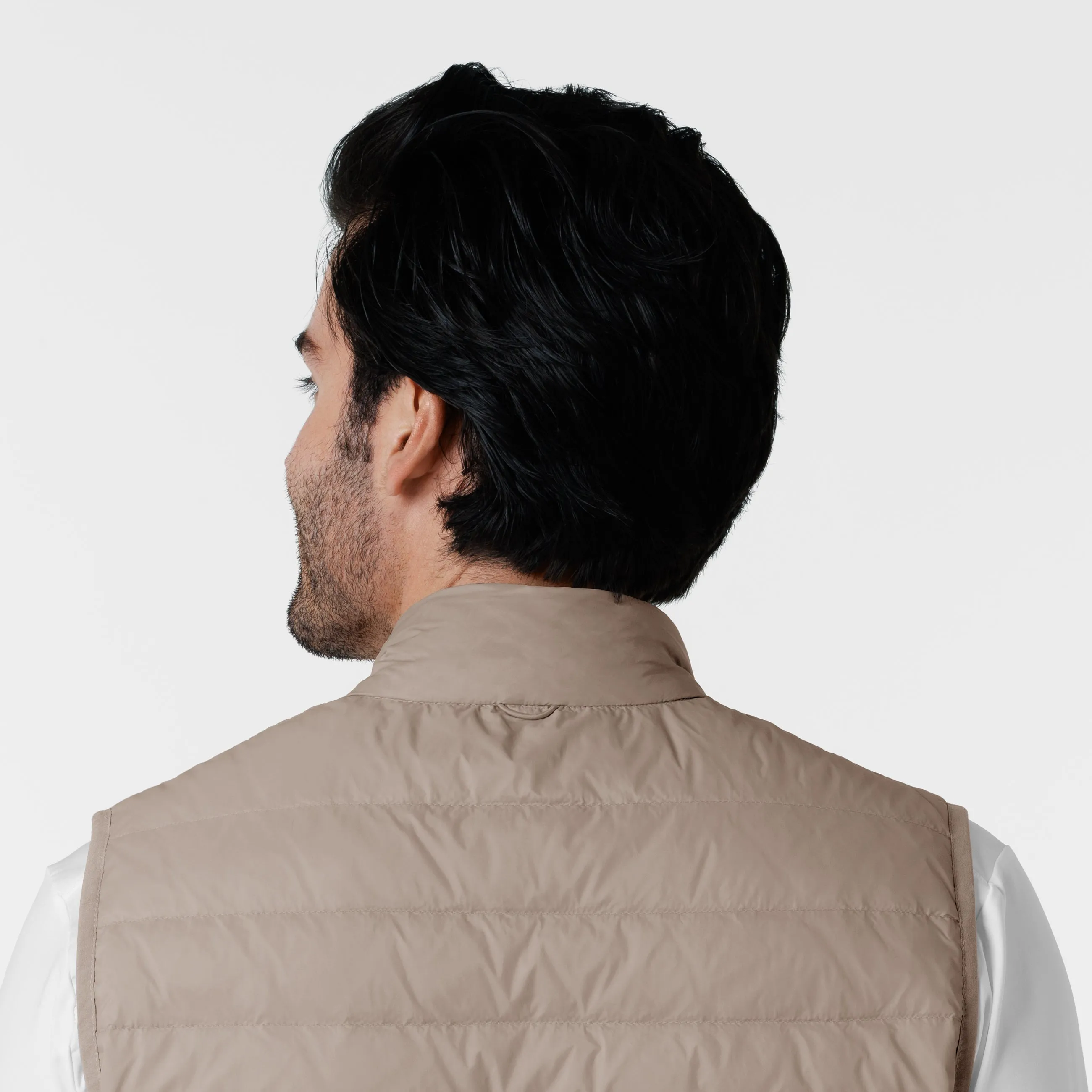 Layers 8377 Men's Quilted Scrub Vest Haze