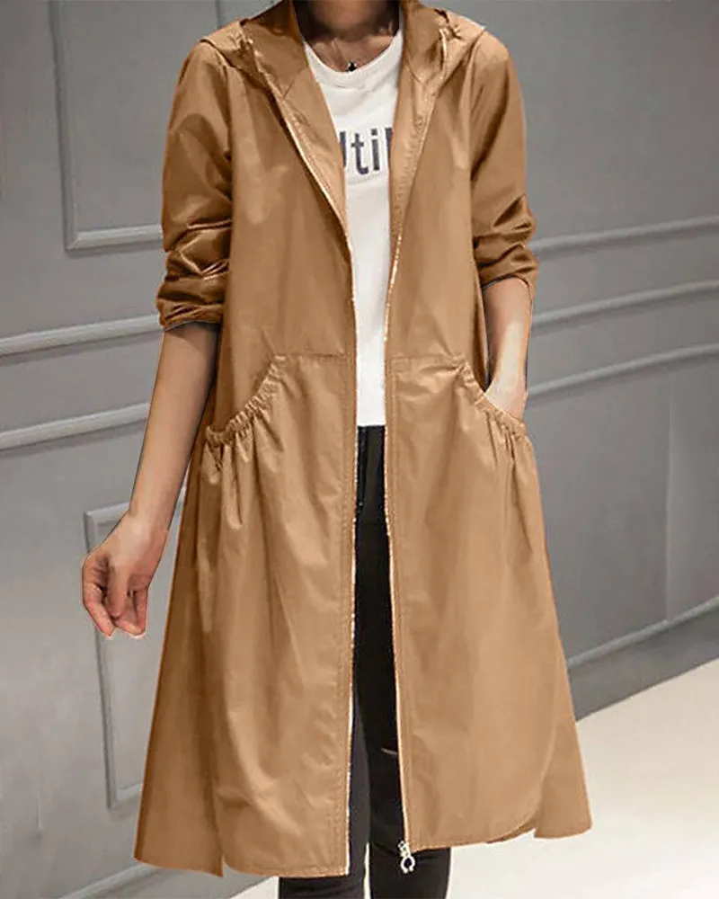 LAYLA | Comfortable Long Jacket for Women