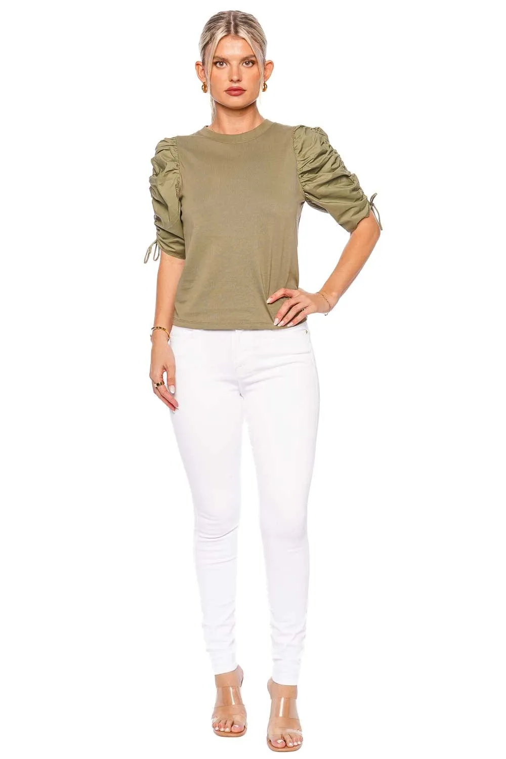 Le High Blanc Skinny Jeans