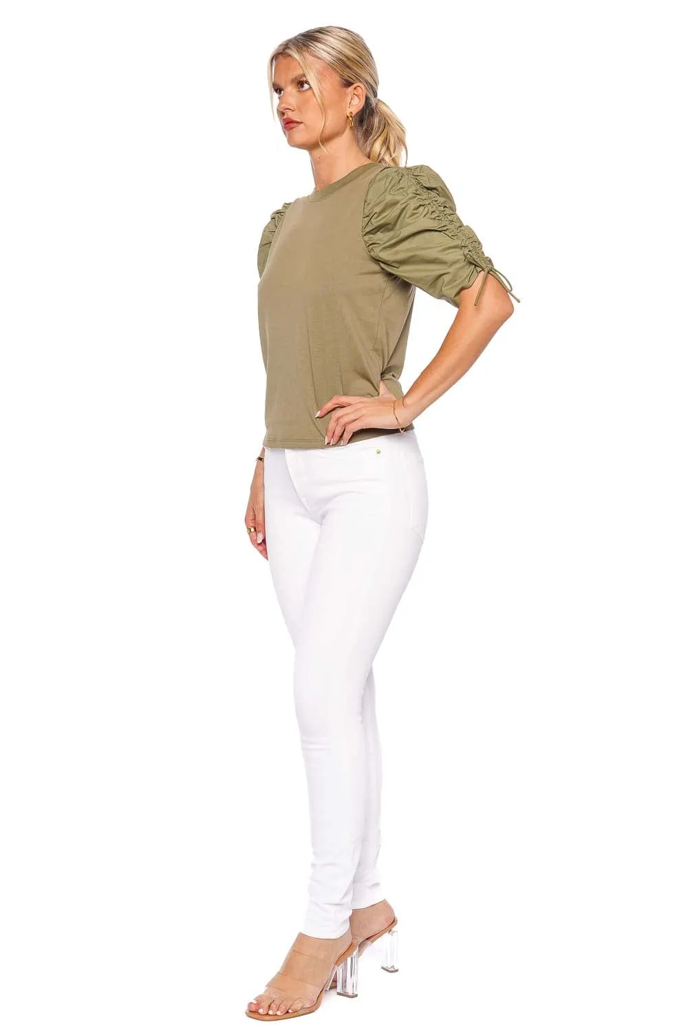 Le High Blanc Skinny Jeans