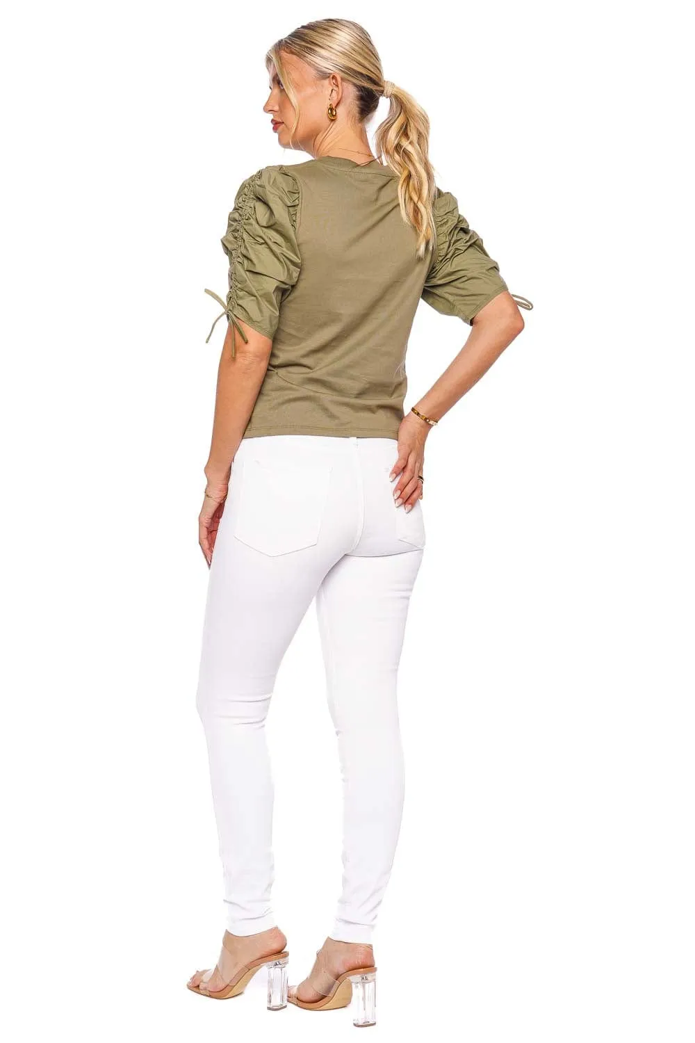Le High Blanc Skinny Jeans