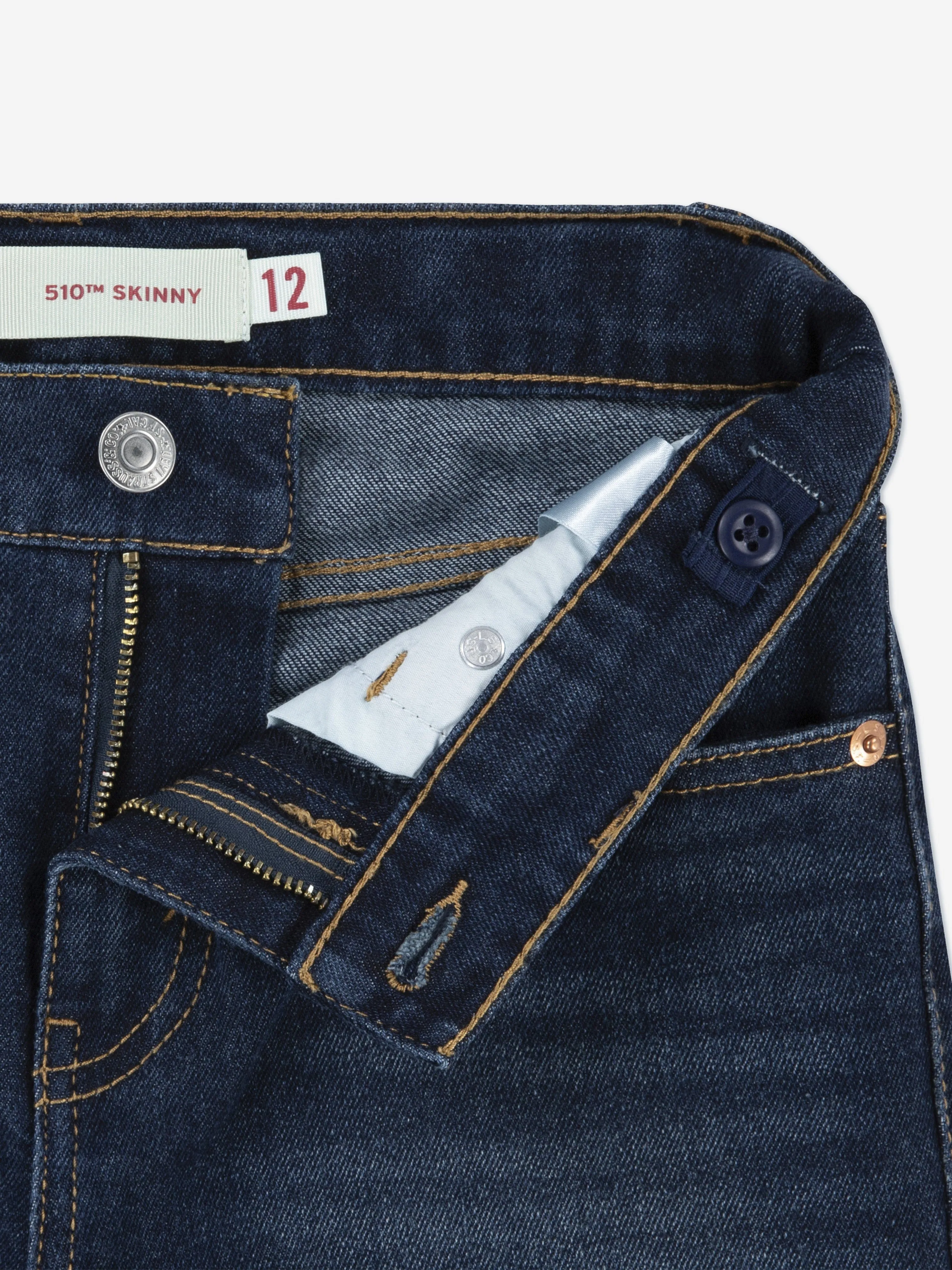 Levi's Boys 510 Skinny Non Performance Jeans in Blue