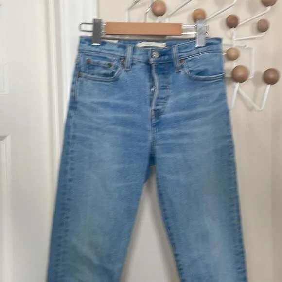 Levi's - Wedgie Denim Jeans High Waist - Blue - W25