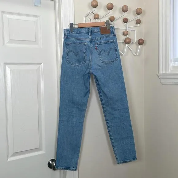 Levi's - Wedgie Denim Jeans High Waist - Blue - W25