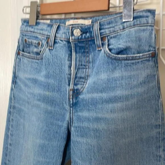 Levi's - Wedgie Denim Jeans High Waist - Blue - W25