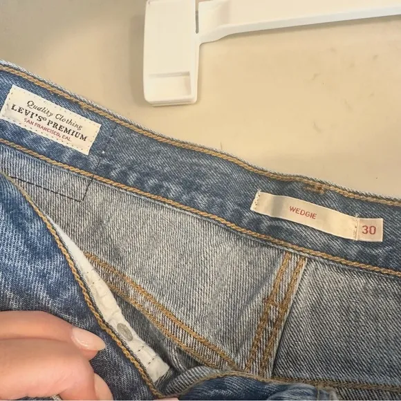 Levi’s wedgie jeans