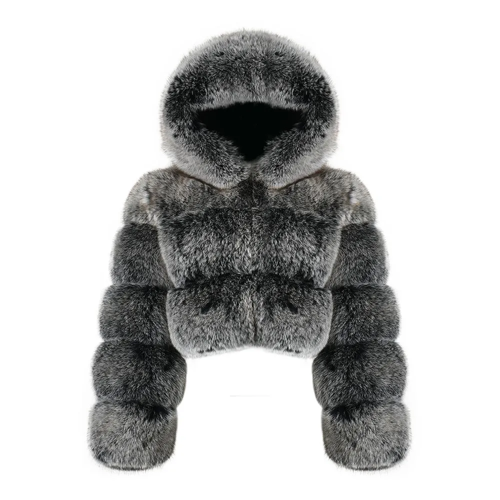 Lily™ | Casual Cropped Mini Hooded Coat