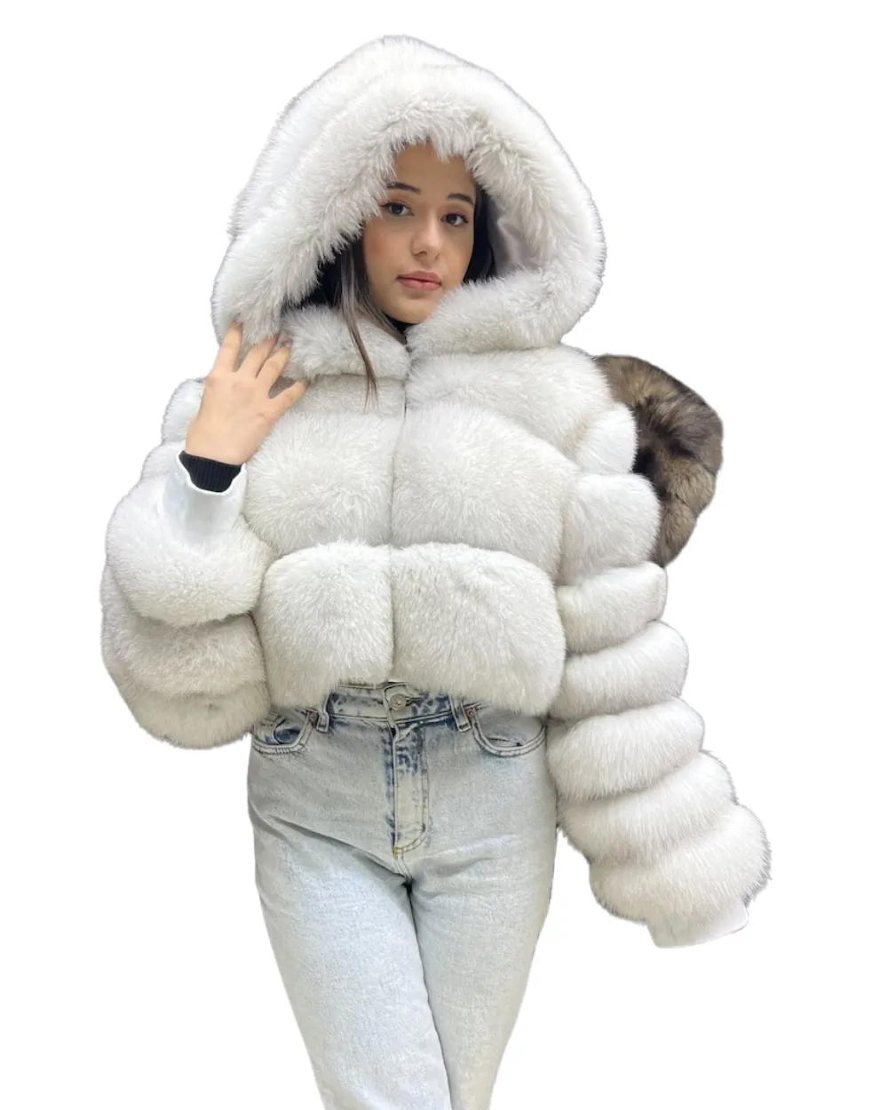 Lily™ | Casual Cropped Mini Hooded Coat