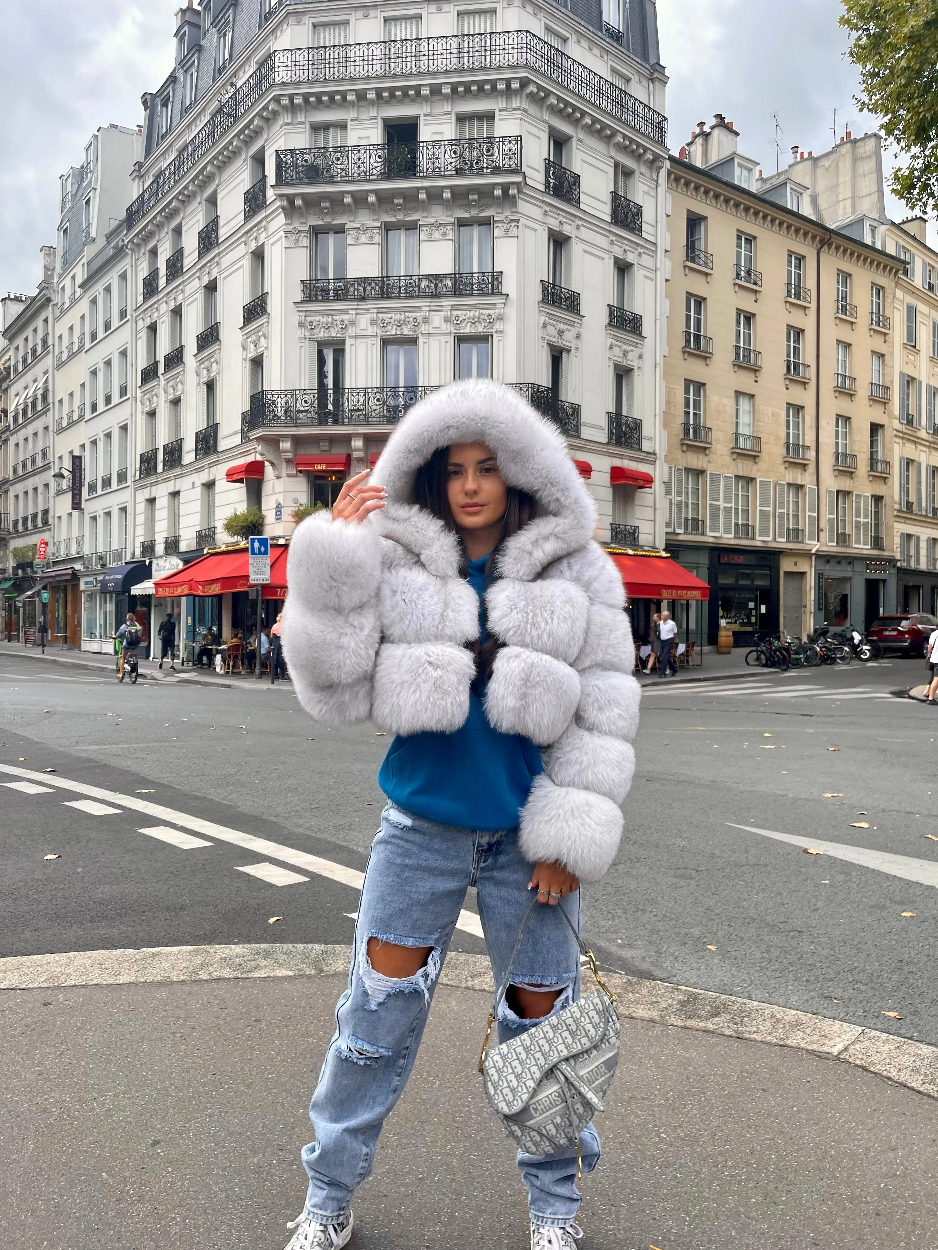 Lily™ | Casual Cropped Mini Hooded Coat
