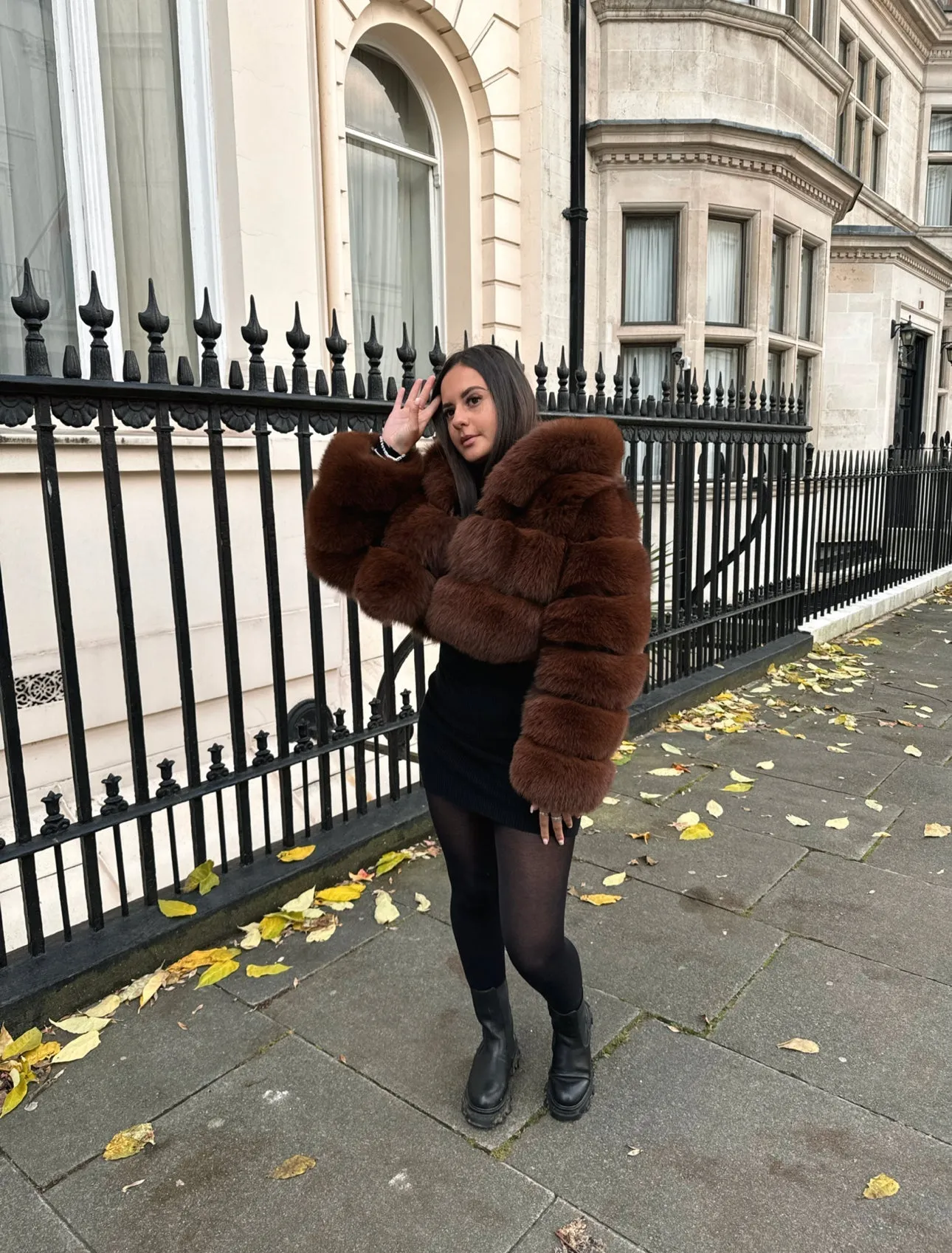 Lily™ | Casual Cropped Mini Hooded Coat