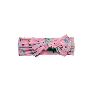 Little Sleepies Pink Twinkling Trees Headband