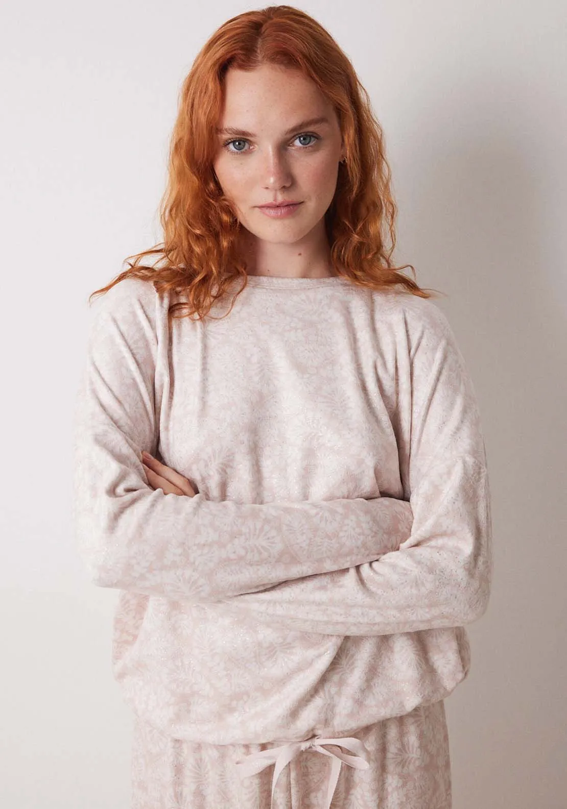 Long Sleeves Long Pant Pyjama - Pink
