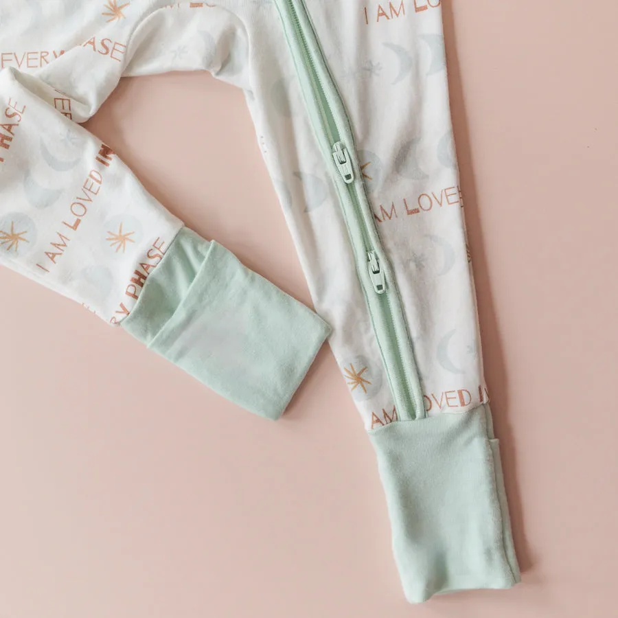 Loved In Every Phase Pajama Romper