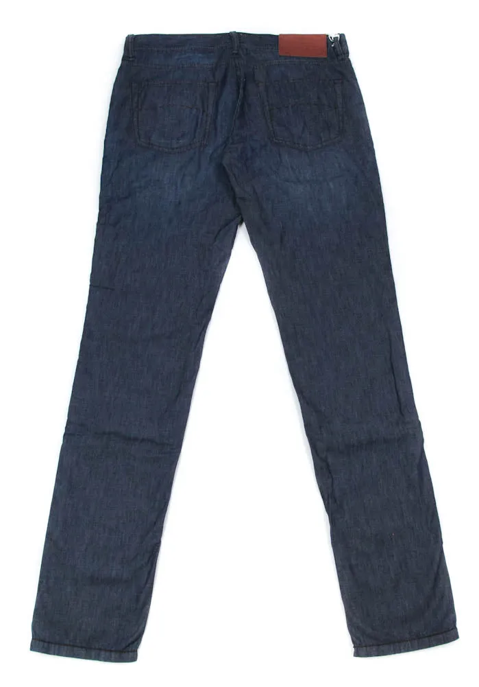 Luigi Borrelli Denim Blue Jeans - Extra Slim - 35 US / 51 EU