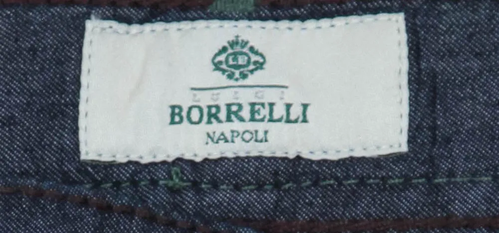 Luigi Borrelli Denim Blue Jeans - Extra Slim - 35 US / 51 EU