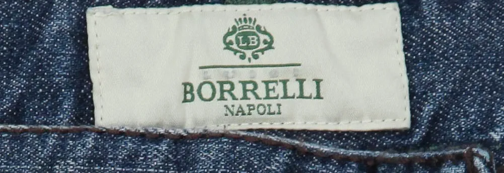 Luigi Borrelli Denim Blue Jeans - Super Slim - 42 US / 58 EU