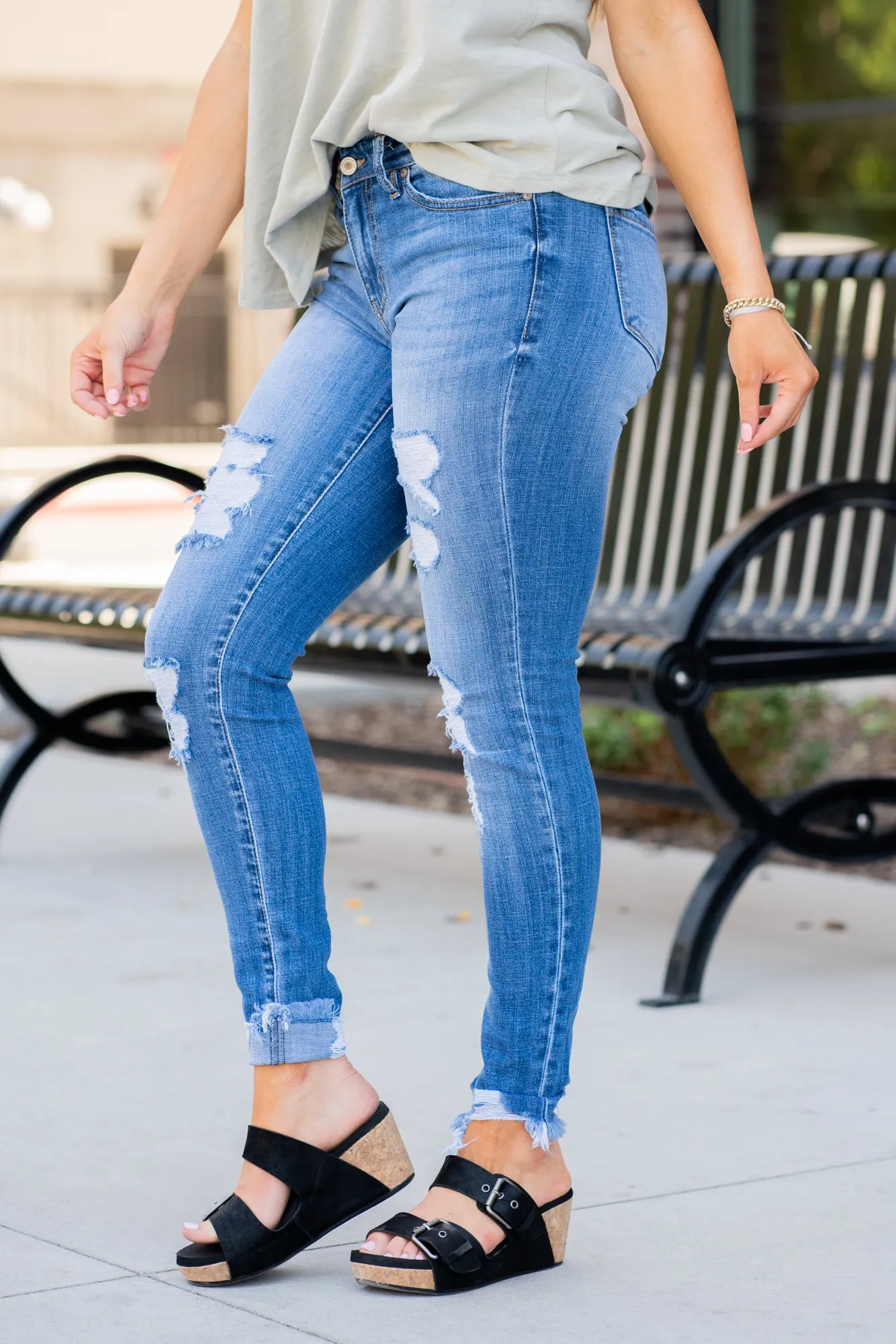 Lynn Mid Rise Skinny