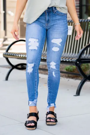 Lynn Mid Rise Skinny