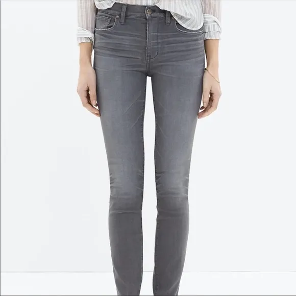 Madewell 29 10” High Riser Skinny Jeans