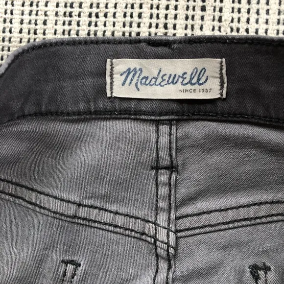 Madewell 29 10” High Riser Skinny Jeans