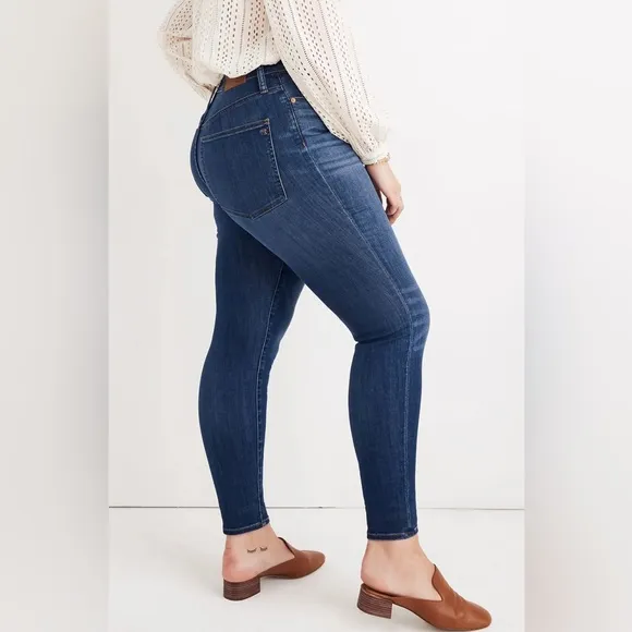 Madewell Curvy High Waist Skinny Jeans Size 34P