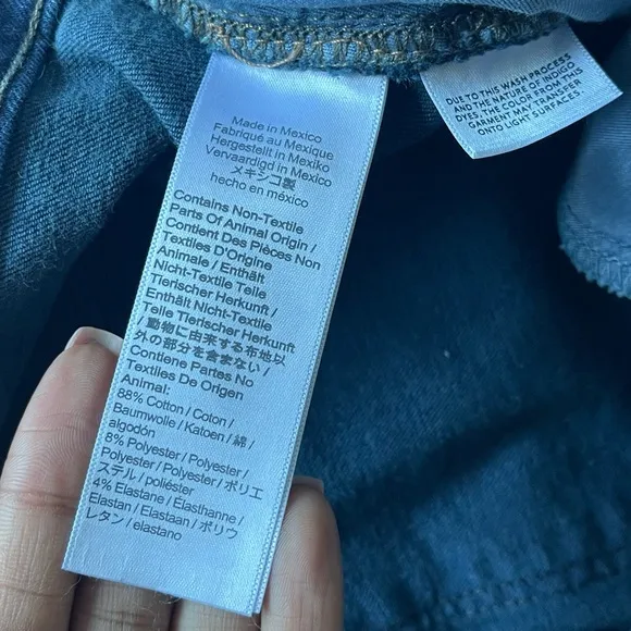 Madewell Curvy High Waist Skinny Jeans Size 34P