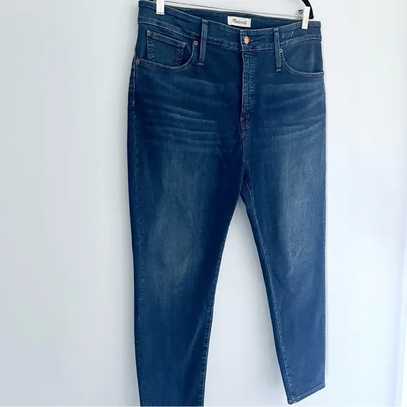 Madewell Curvy High Waist Skinny Jeans Size 34P