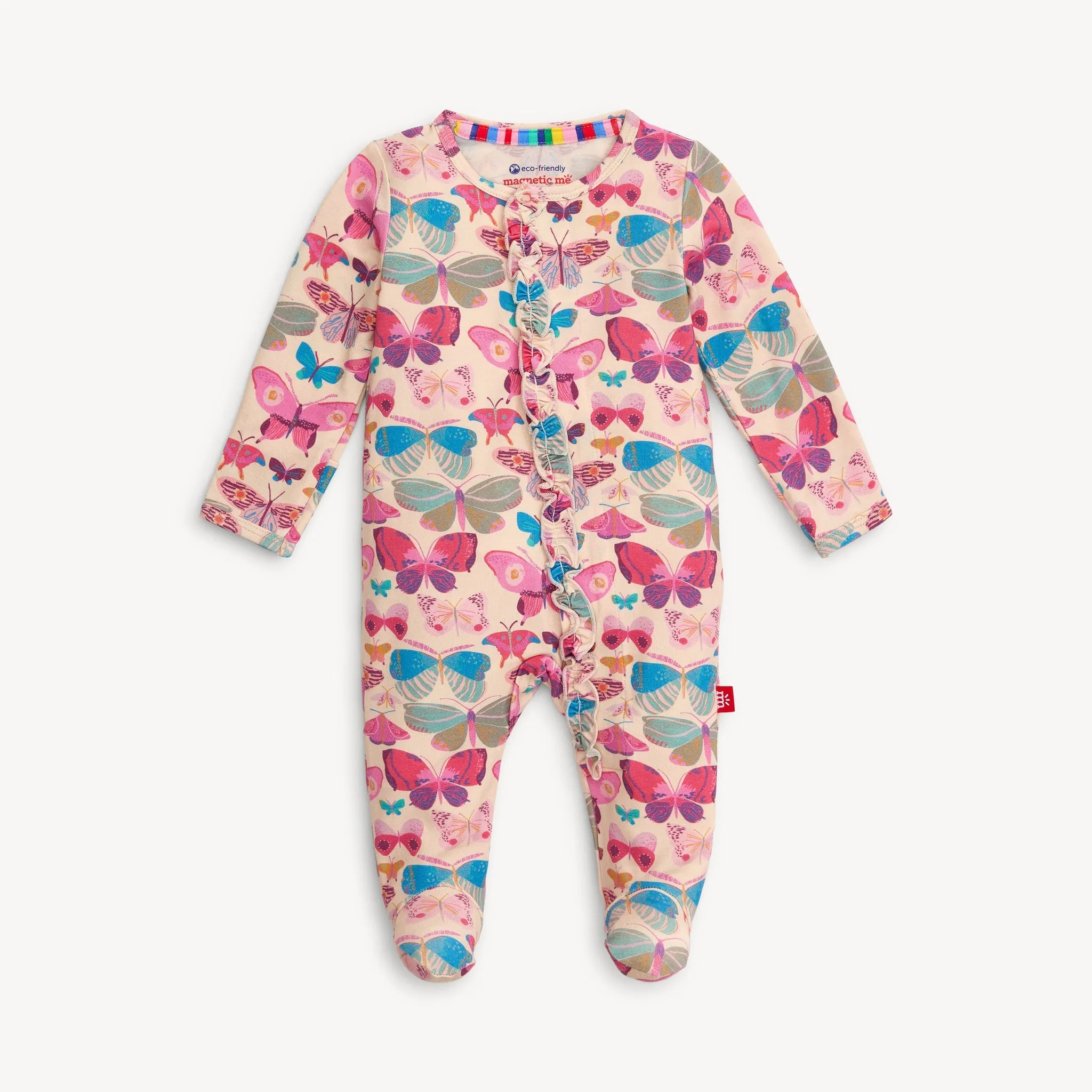 Magnetic Ruffle Footie | All A-Flutter