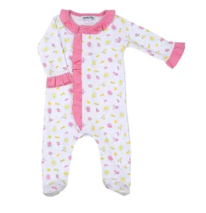 Magnolia Baby Fresh Lemonade Footie