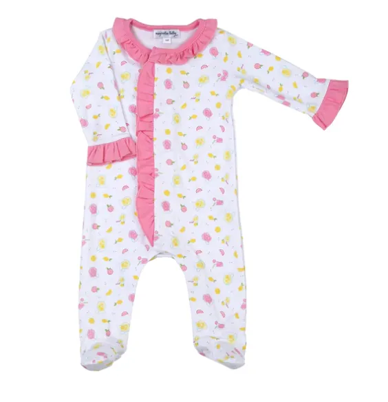 Magnolia Baby Fresh Lemonade Footie