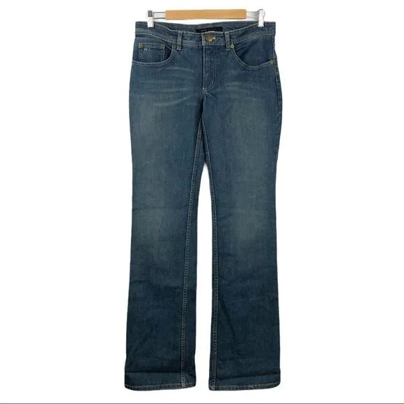Marc Jacobs Boot Cut Pink Accent Pocket Jeans Sz 6