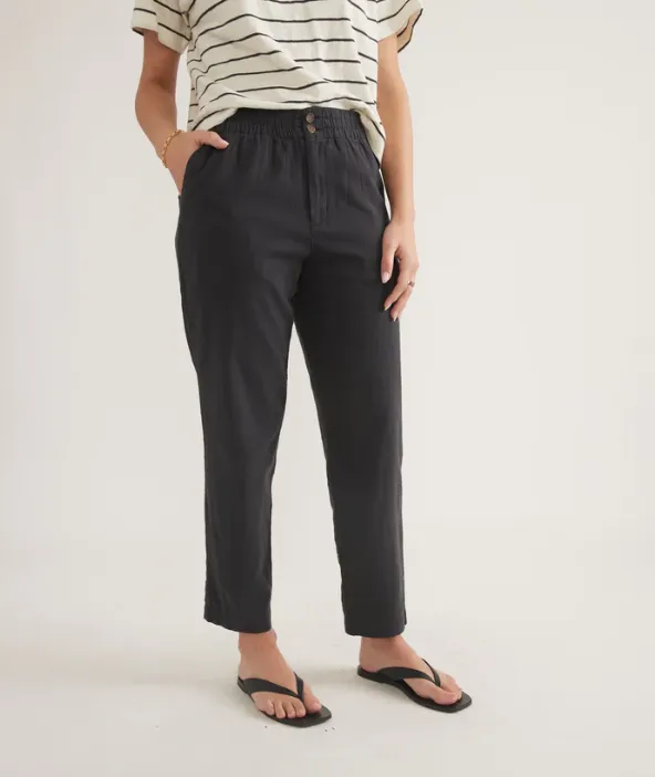 Marine Layer Elle Pull On Pant in Phantom
