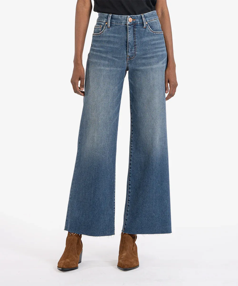 Meg Raw Hem In Milestone Wash