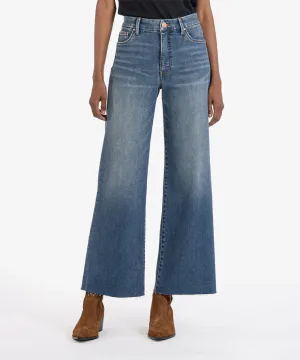 Meg Raw Hem In Milestone Wash