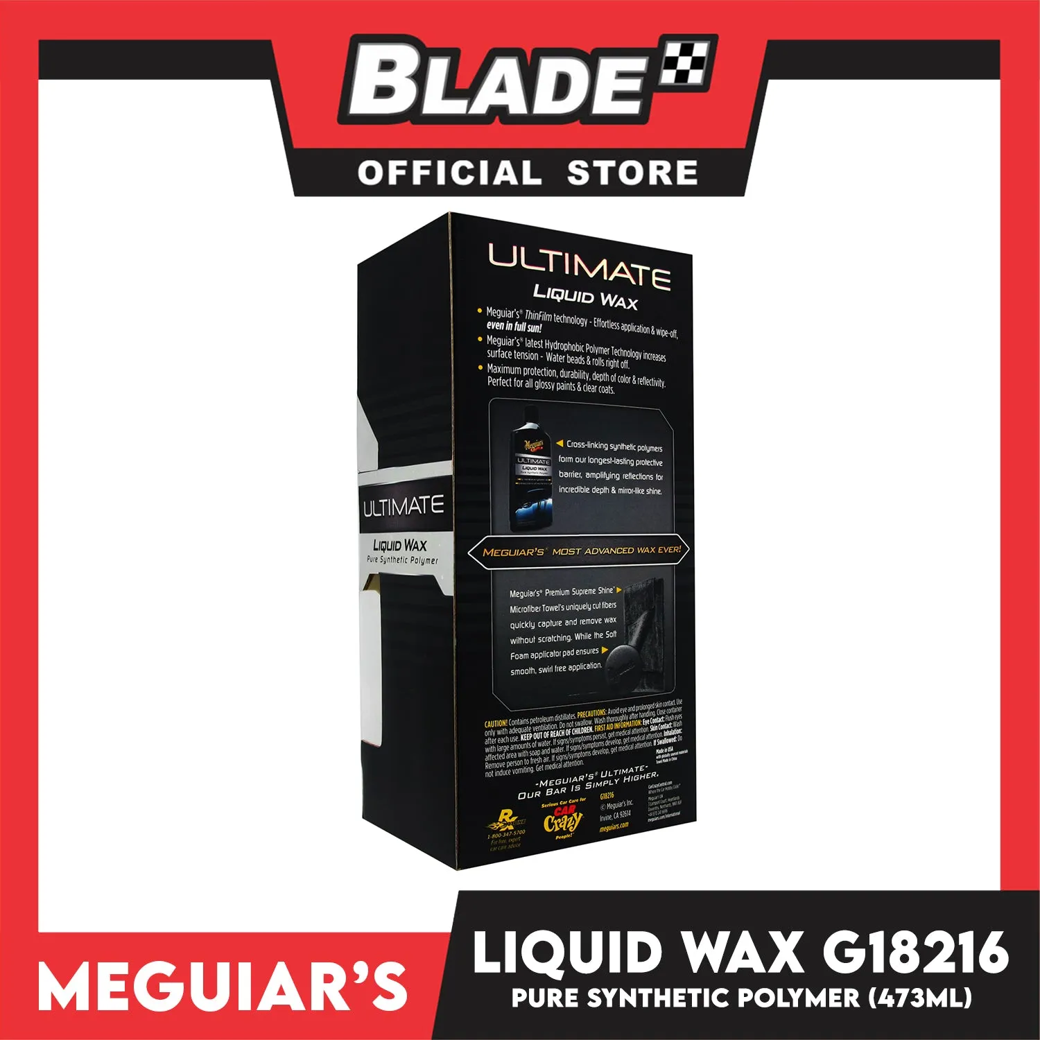Meguiar's Ultimate Liquid Wax G18216 473ml