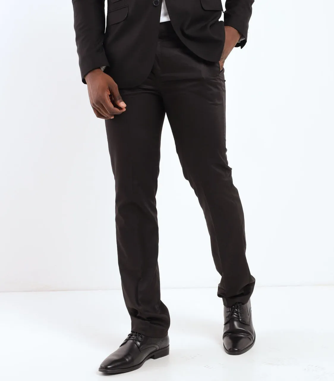Men's Basic Formal Trouser - Black