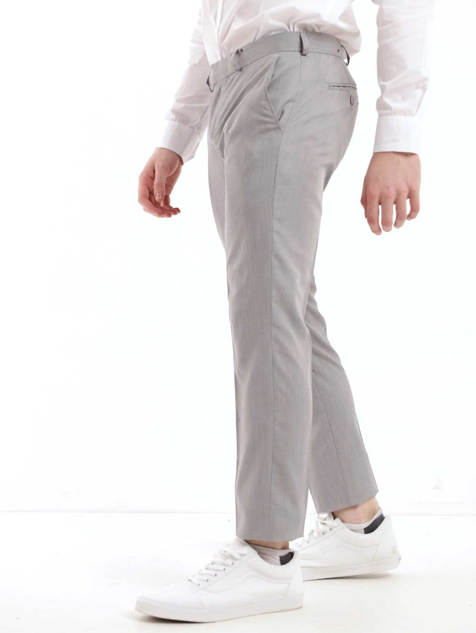 Men's Basic Formal Trouser - Grey