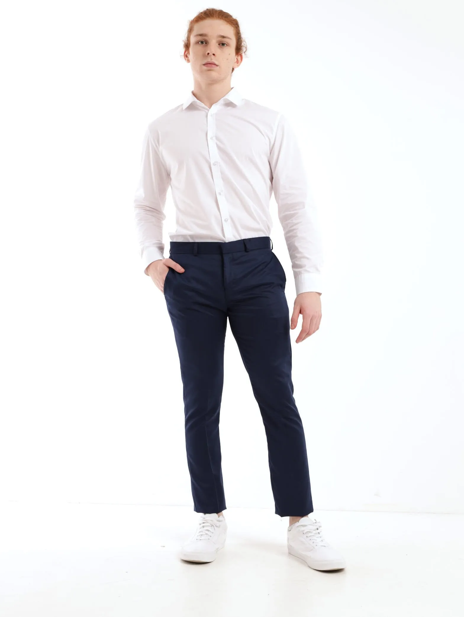 Men's Basic Formal Trouser - Navy