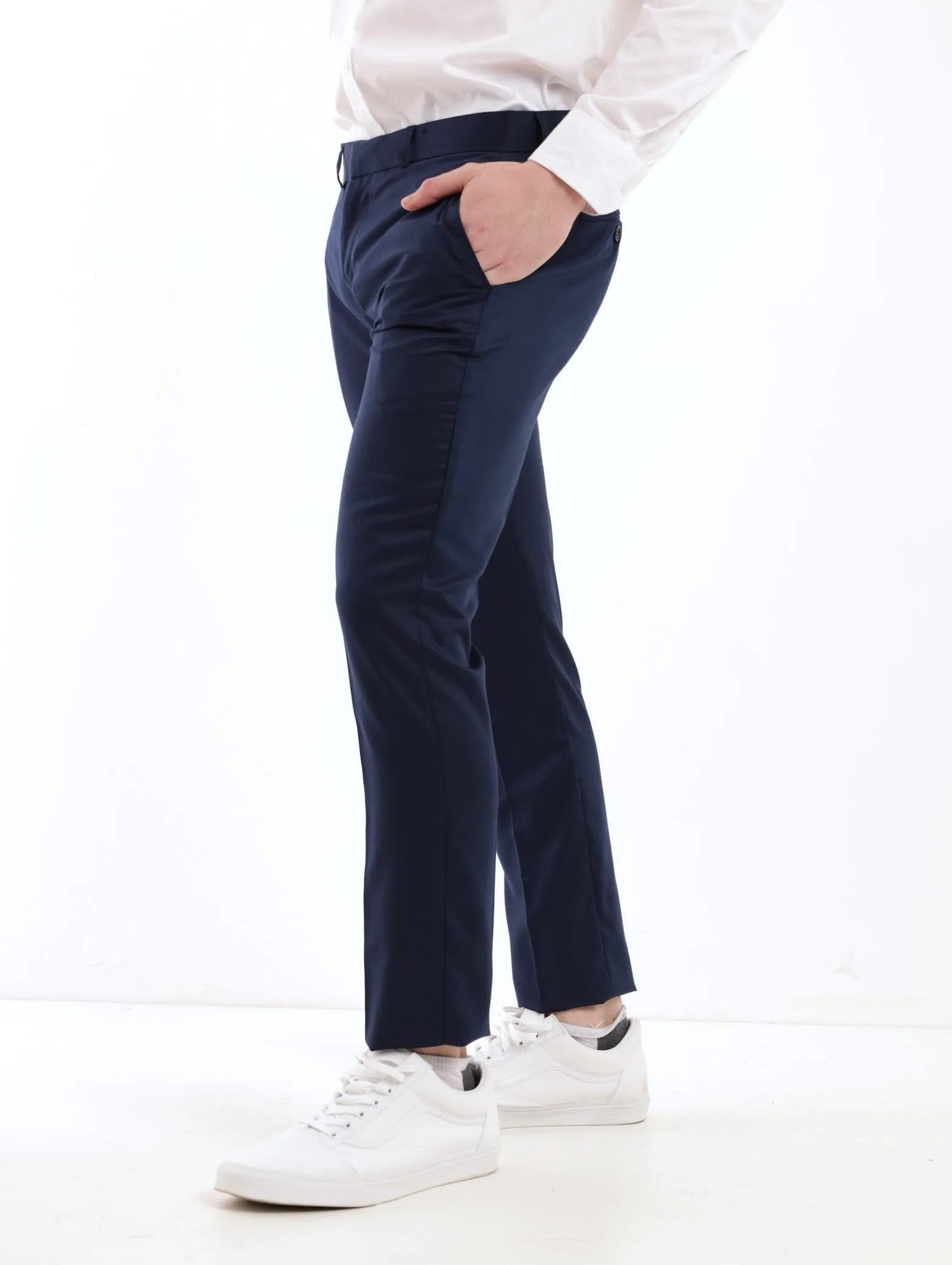 Men's Basic Formal Trouser - Navy