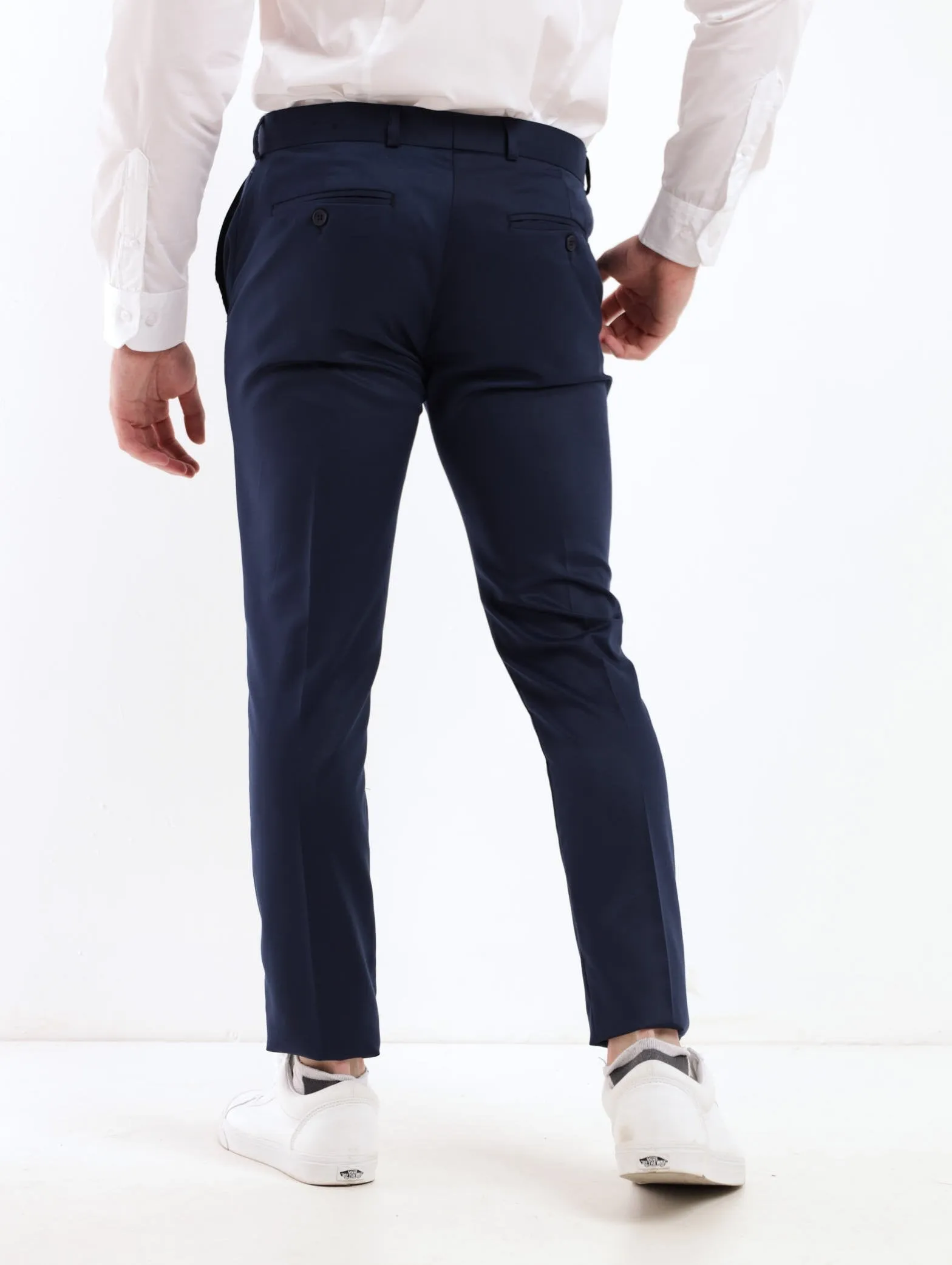 Men's Basic Formal Trouser - Navy