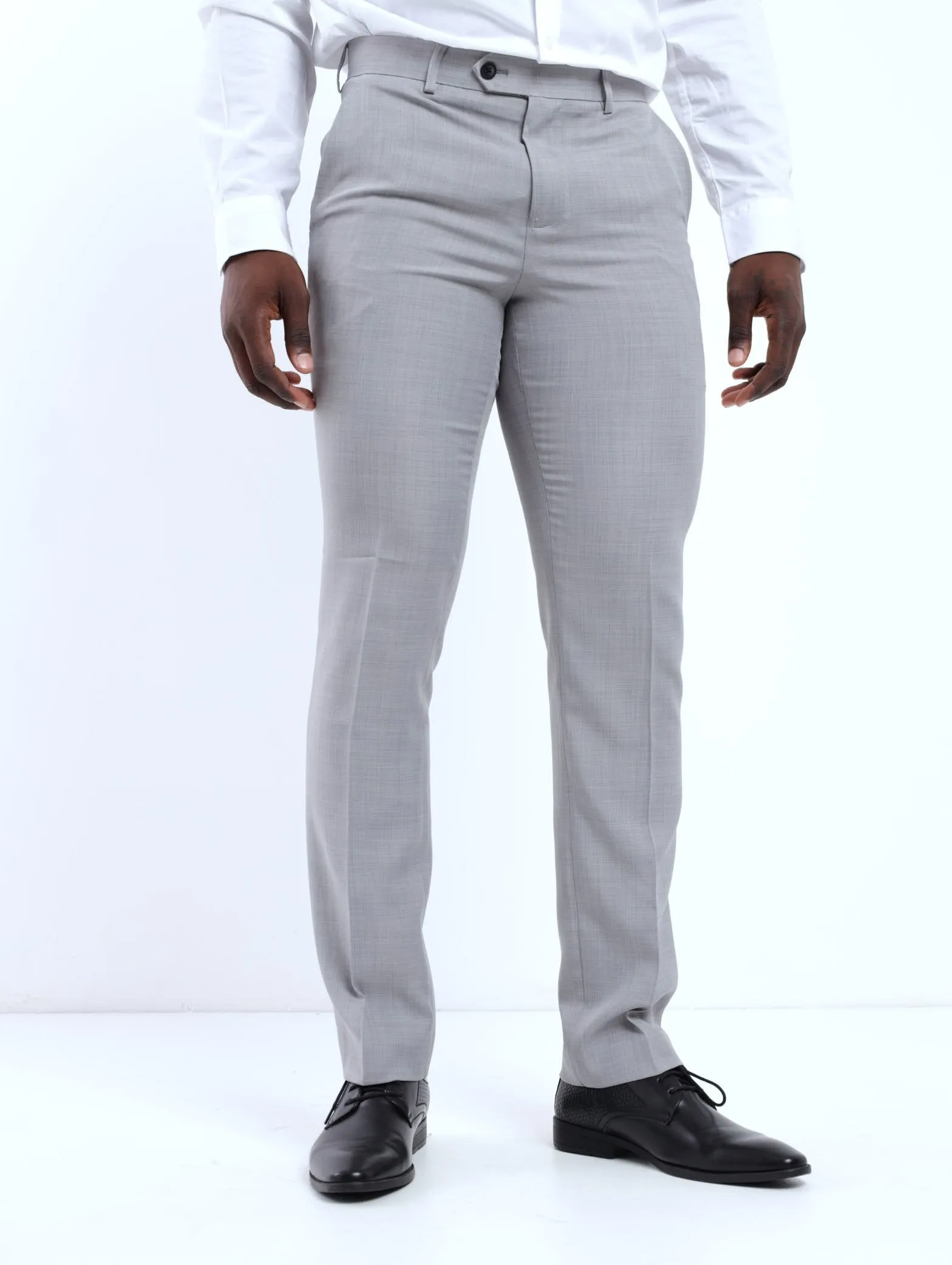 Men's Regular Fit Essential Suit Trouser - Grey