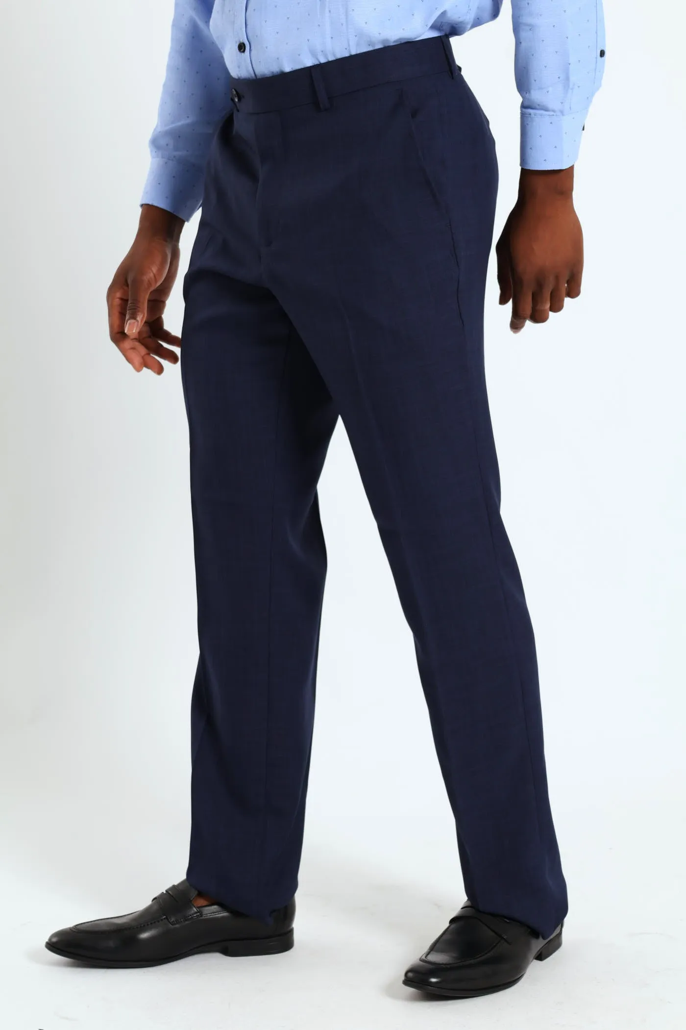 Men's Regular Fit  Essential Suit Trouser - Navy