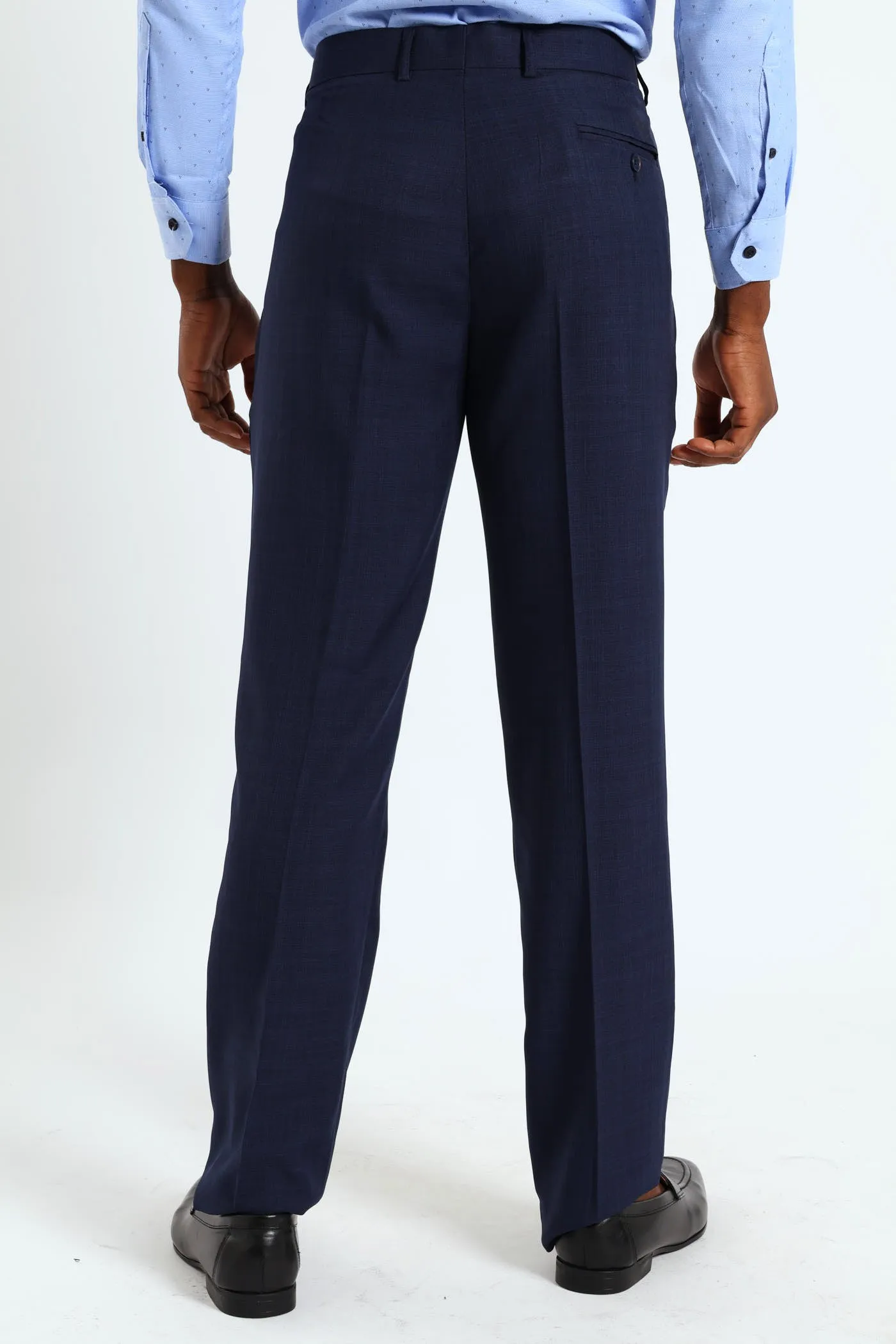 Men's Regular Fit  Essential Suit Trouser - Navy