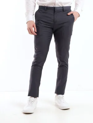 Men's Skinny Suit Trouser - Dark Blue