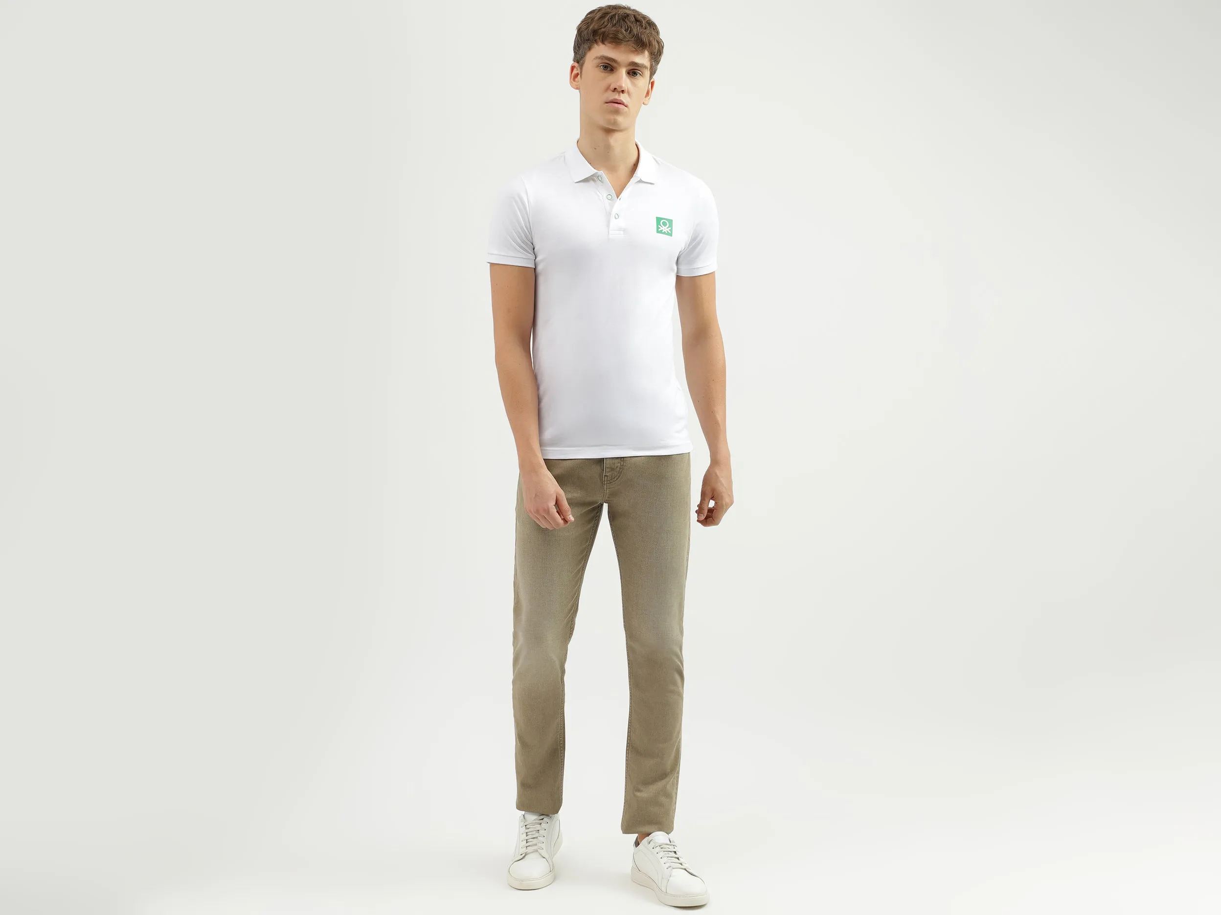 Men's Solid Slim Tapered Fit Jeans