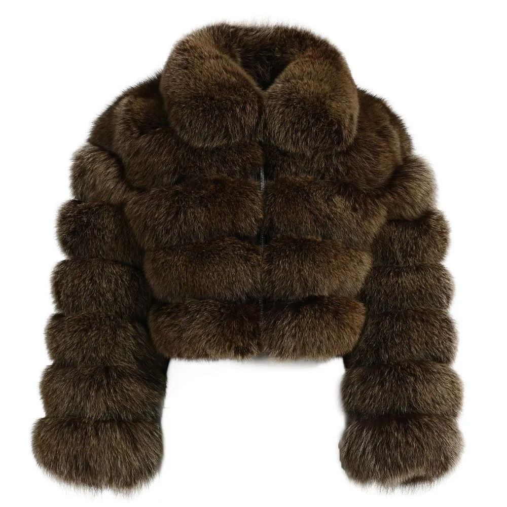 Mia™ | Zipped Mini Coat